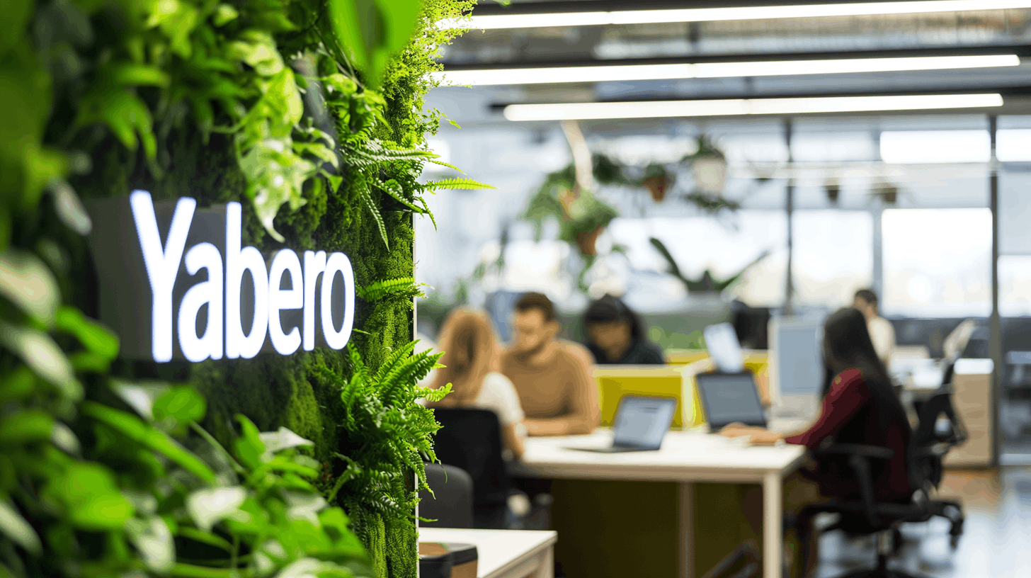 yabero Team im Büro